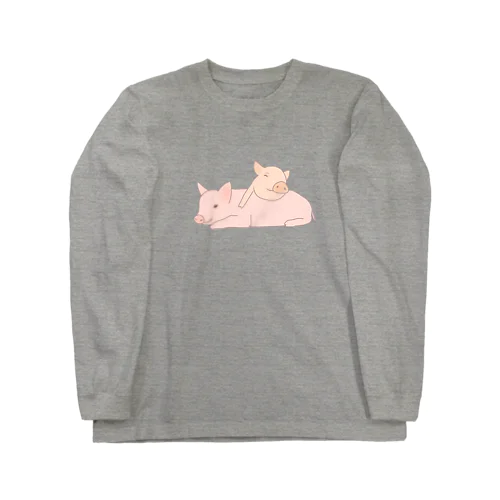 2ひきのこぶた Long Sleeve T-Shirt