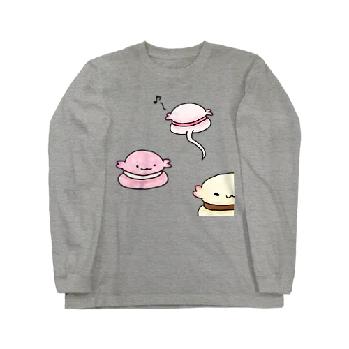 増殖！ウーパーマカロン Long Sleeve T-Shirt