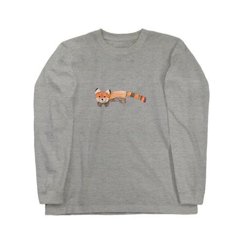 小熊貓＜レッサーパンダ＞ Long Sleeve T-Shirt