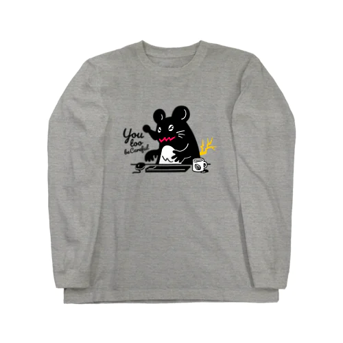 サンダーマウス（腰痛ねずみ） Long Sleeve T-Shirt