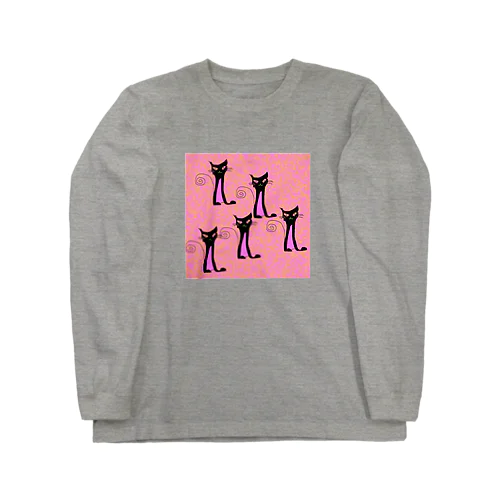 黒猫めいろ Long Sleeve T-Shirt