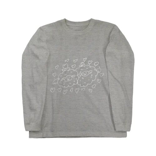 ゴミ2 しろ Long Sleeve T-Shirt