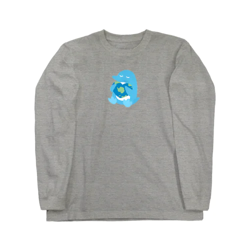 【寄付つき】#WorldPenguinDay（両面プリント） Long Sleeve T-Shirt