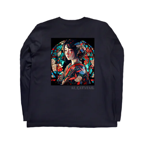 AI_CAT'sTAIL　大正美女 Long Sleeve T-Shirt