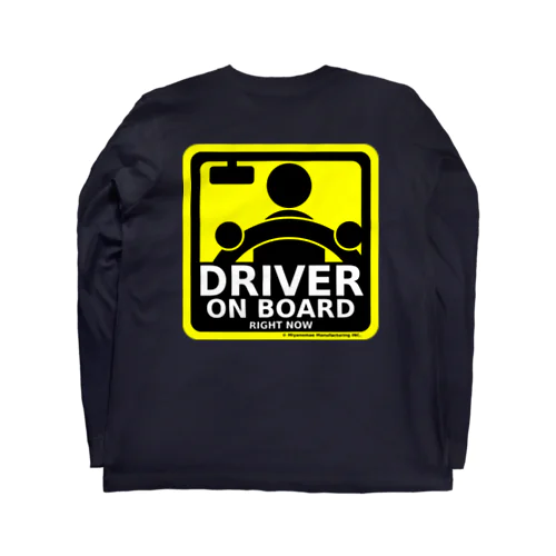 DRIVER ON BOARD ロングスリーブTシャツ