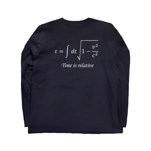 time is relative Long Sleeve T-Shirt