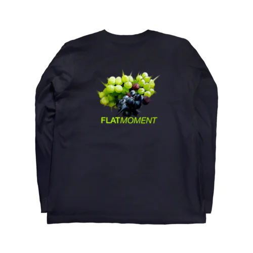 FLATMOMENT おいしそうな葡萄Tee ロングスリーブTシャツ