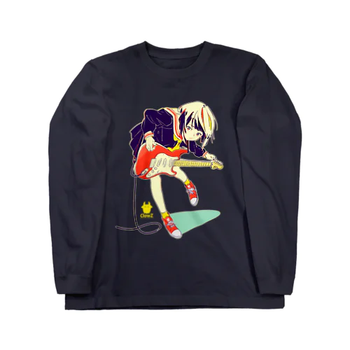 ストラトキャスター少女 Long Sleeve T-Shirt