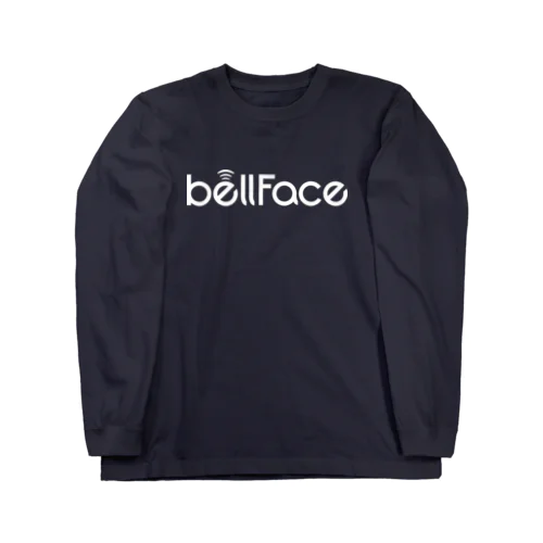 bellFace（白ロゴ） ロングスリーブTシャツ