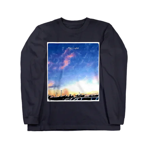 Twilight(アプリ加工)縦長 Long Sleeve T-Shirt