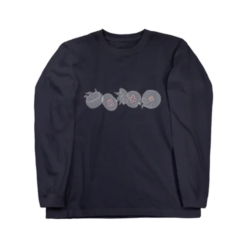 横並びミズクラゲ Long Sleeve T-Shirt