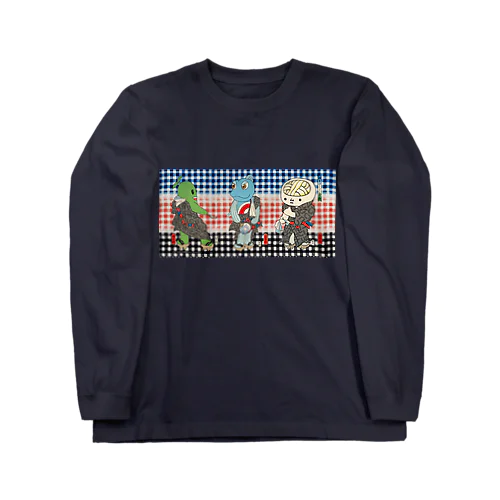 御あつらへ三色キャラ Long Sleeve T-Shirt