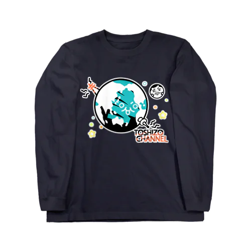 トシゾー（Earth） 롱 슬리브 티셔츠