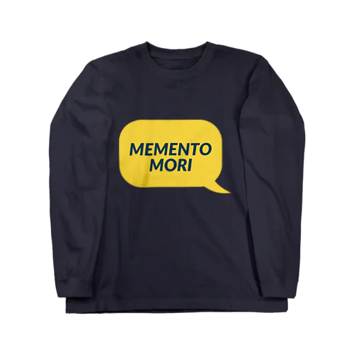 MEMENTO MORI 吹き出しTシャツ Long Sleeve T-Shirt