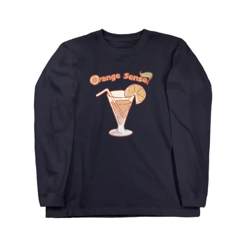 サマーオレンジジュース【オレンジ先生グッズ第2弾】 Long Sleeve T-Shirt