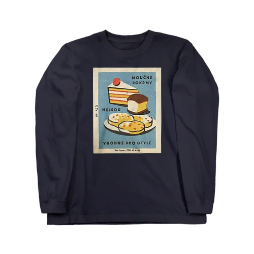 チェコ・スロヴァキア マッチ（パンとケーキ） ロングスリーブTシャツ