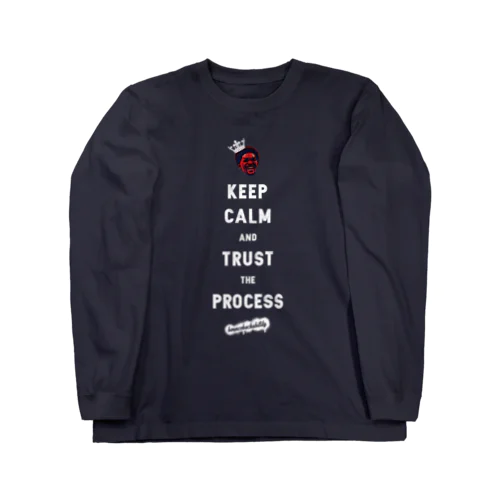 `TRUST THE  PROCESS‘ ロングスリーブTシャツ