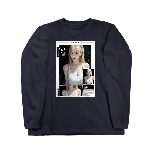 美女 図鑑（スポブラ） Long Sleeve T-Shirt