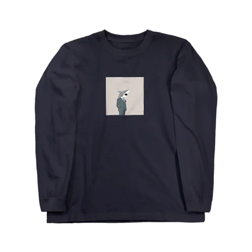 トップ営魚マンさめお Long Sleeve T-Shirt