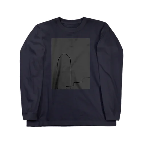 doors and stairs. Long Sleeve T-Shirt