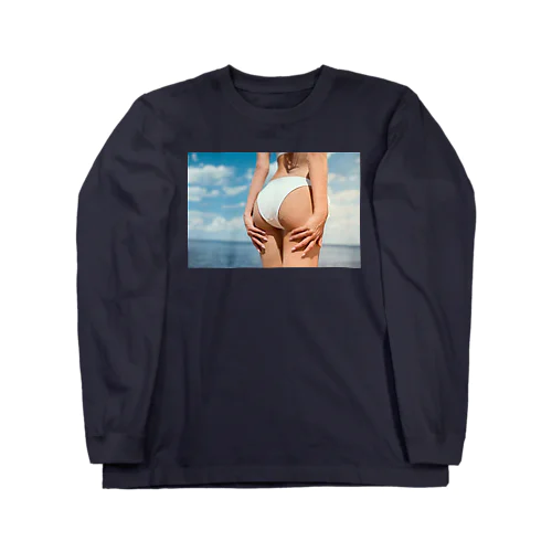 Sky&White Bikini👙 Long Sleeve T-Shirt