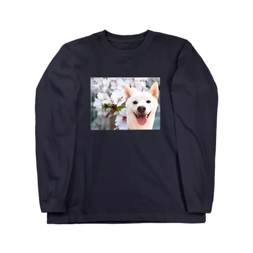 桜と小次郎 Long Sleeve T-Shirt