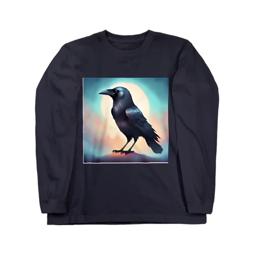 Night Crow Long Sleeve T-Shirt