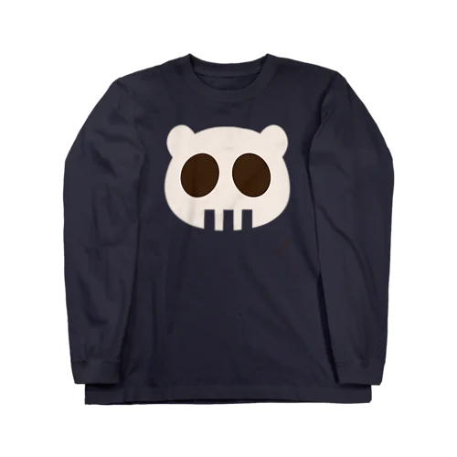 パンダのドクロ　ロック！ Long Sleeve T-Shirt
