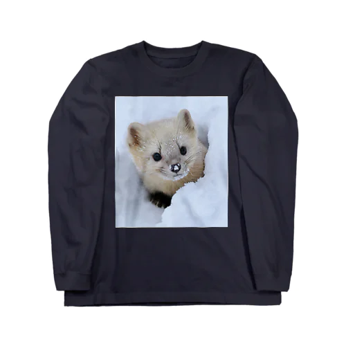 【春の心と体に栄養】サロベツのエゾクロテン Long Sleeve T-Shirt