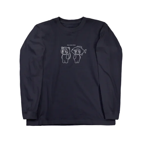 ケセラなねこさかな白線 Long Sleeve T-Shirt