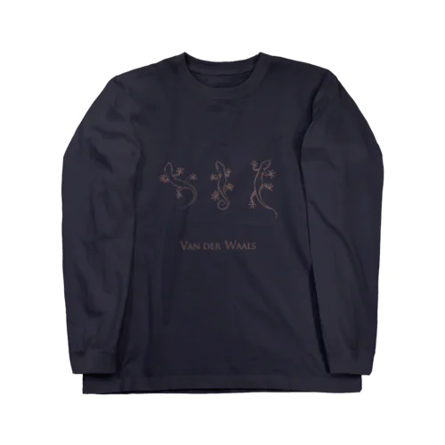 ヤモリラフ_ロゴ入り Long Sleeve T-Shirt