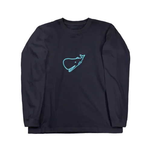 ネオンカラーマッコウクジラ Long Sleeve T-Shirt