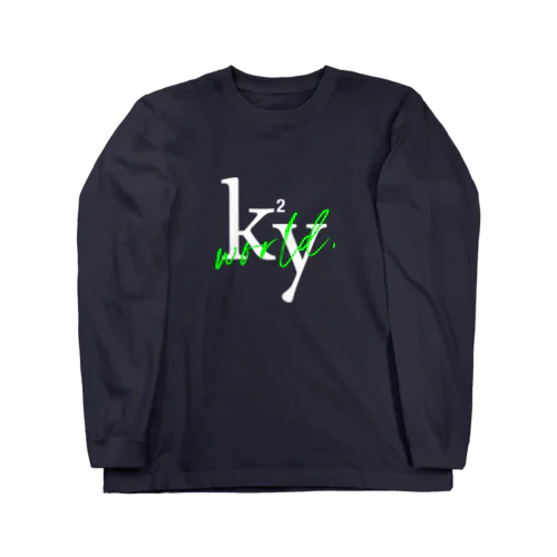 k2y-world 롱 슬리브 티셔츠