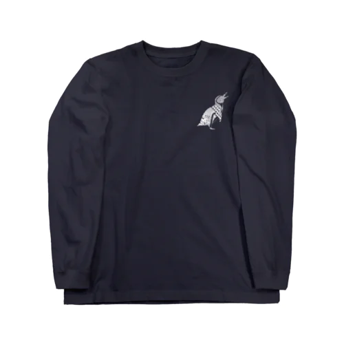 フンボルトペンギン白＋ Long Sleeve T-Shirt