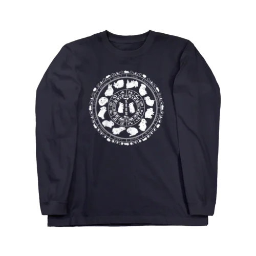 兎星座盤 Long Sleeve T-Shirt