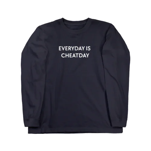 Everyday is Cheatday ロングスリーブTシャツ