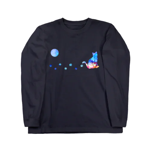 月猫 Long Sleeve T-Shirt