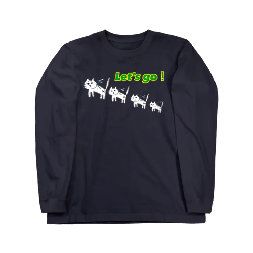 Let's goトラさん Long Sleeve T-Shirt