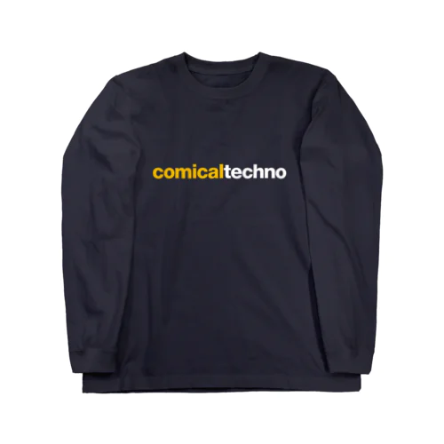 comical techno ロングスリーブTシャツ