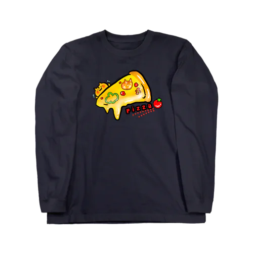 ねこピザ① Long Sleeve T-Shirt