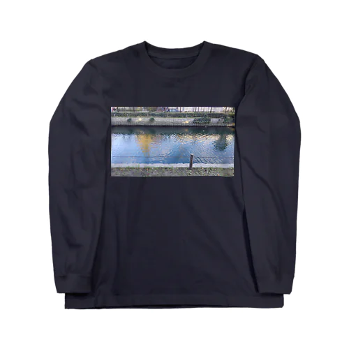 流れる川のごとく Long Sleeve T-Shirt