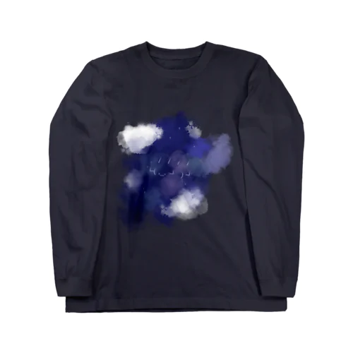 夜に降下するブリッジ Long Sleeve T-Shirt