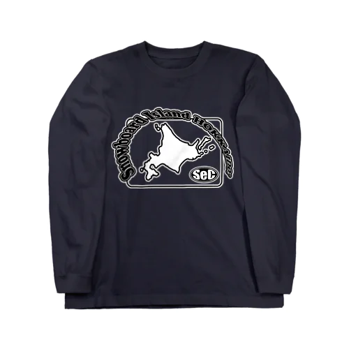 SeC_Snowboard Island HOKKAIDO！ Long Sleeve T-Shirt