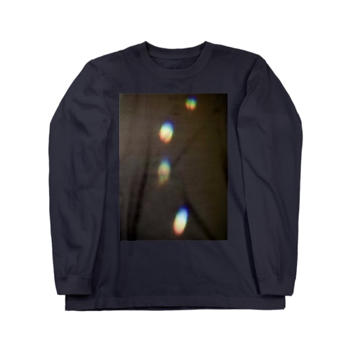 光の足跡-縦 Long Sleeve T-Shirt