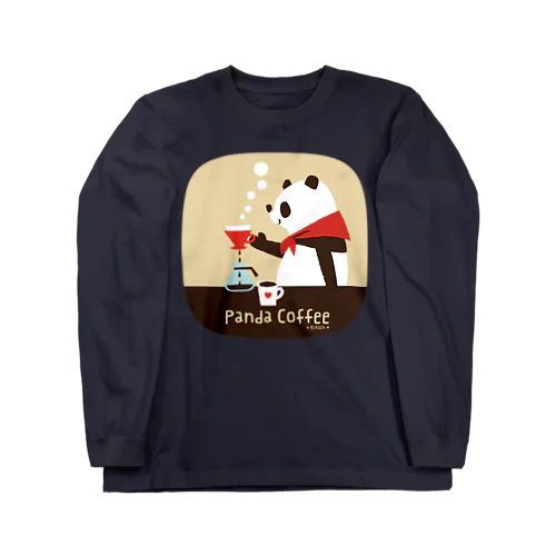 パンダコーヒー Long Sleeve T-Shirt