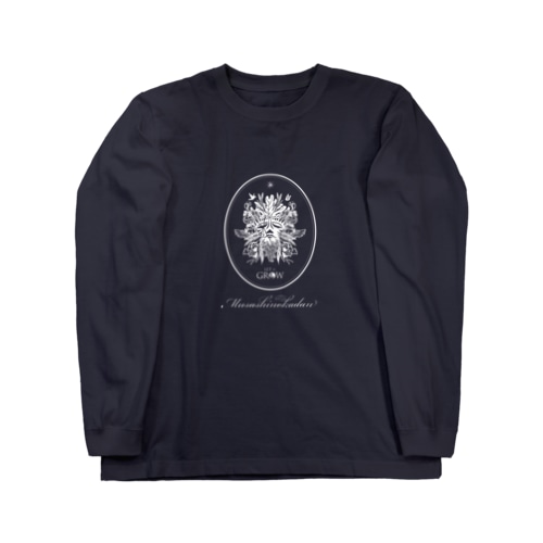 Green Man（オーバル）　ロングスリーブTシャツ Long Sleeve T-Shirt