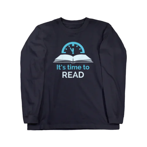 本を読む時 ロングスリーブTシャツ