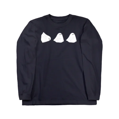 3匹のObakeちゃん(麻雀ver.) Long Sleeve T-Shirt