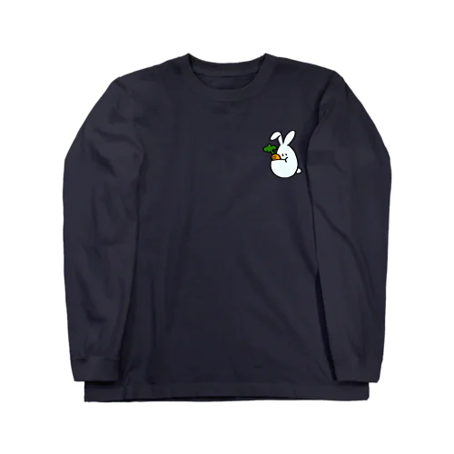 もぐもぐうさぎ Long Sleeve T-Shirt