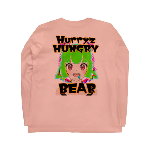 Hurryz HUNGRY BEARギャル☆ ロングスリーブTシャツ